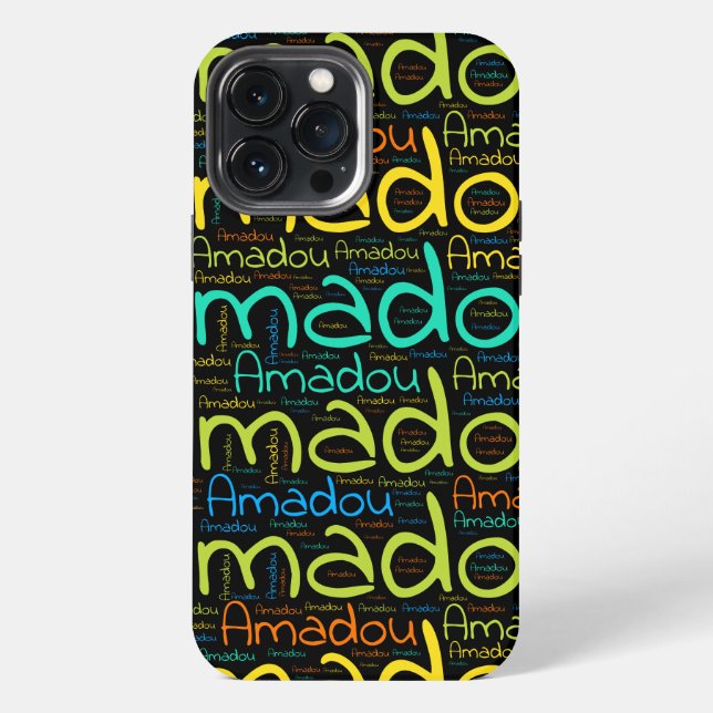 Amadou iPhone 13 Pro Max Hülle (Rückseite)