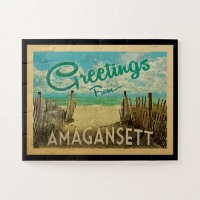 Amagansett Beach Vintage Travel