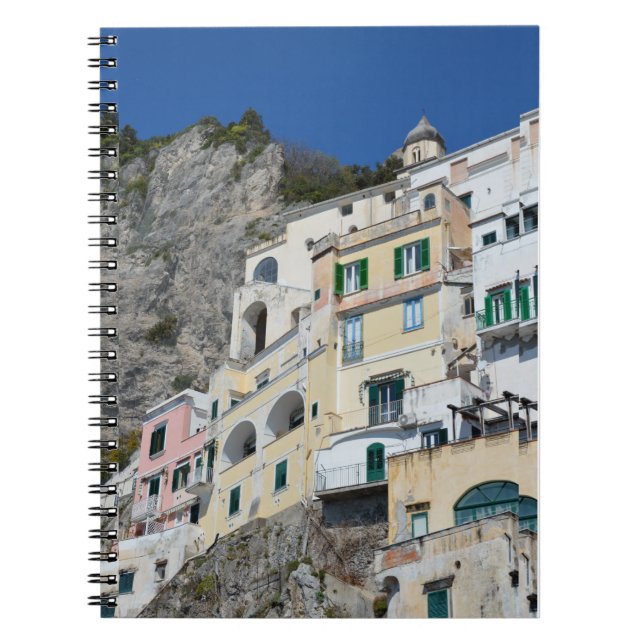 Amalfi-Architektur-Notizbuch Notizblock (Vorderseite)