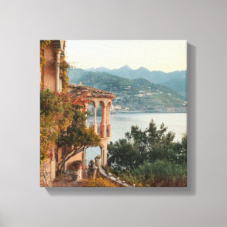 Amalfi Dreamscape Stretched Canvas Print Leinwanddruck