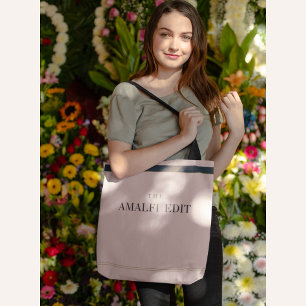 Amalfi Edit Tote Bag – Eleganter luxuriöser Sommer Tasche