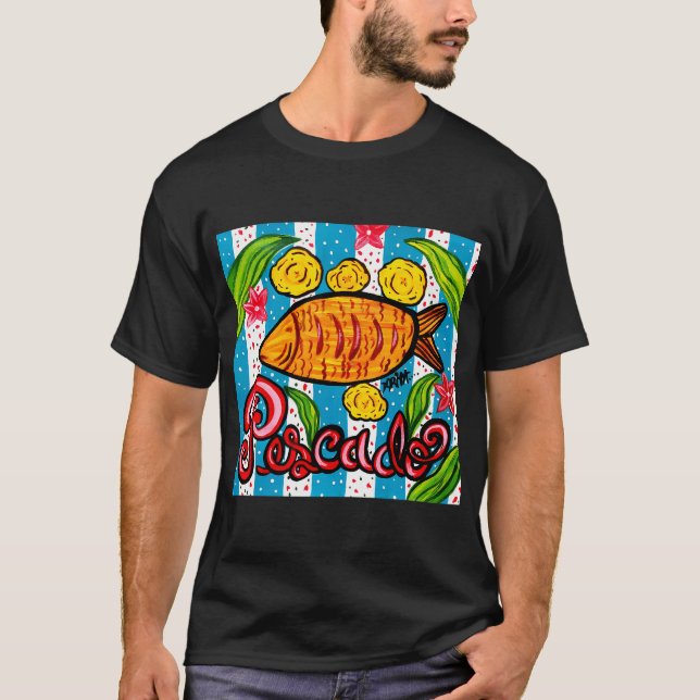 AMALFI FISCH T-Shirt (Vorderseite)