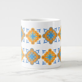 Amalfi Inspirierter Cup - Klein Jumbo-Tasse