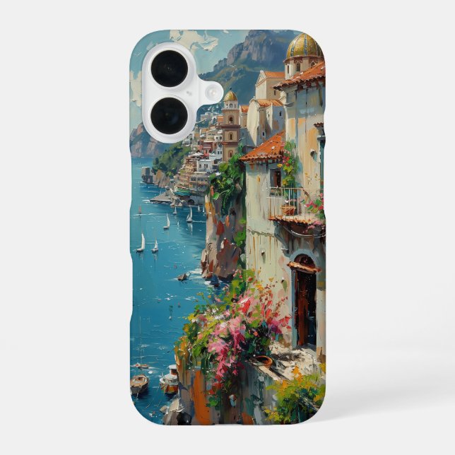 Amalfi iPhone 16 Hülle (Rückseite)