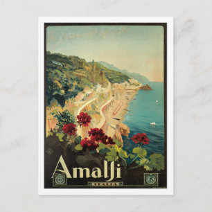 Amalfi Italien Italy Vintage Postkarte