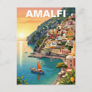 Amalfi Italien Postkarte