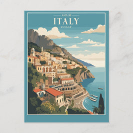 Amalfi Italienische Küste Postkarte
