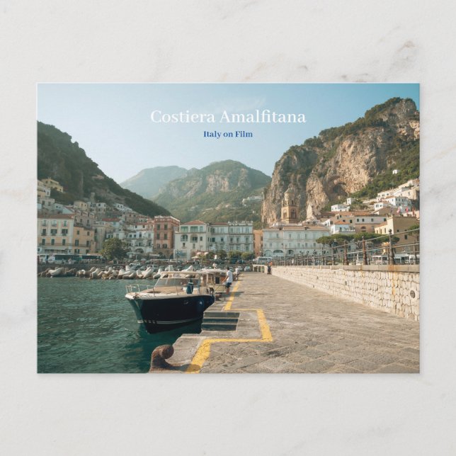 Amalfi Küste, Italien Feiertagspostkarte (Vorderseite)