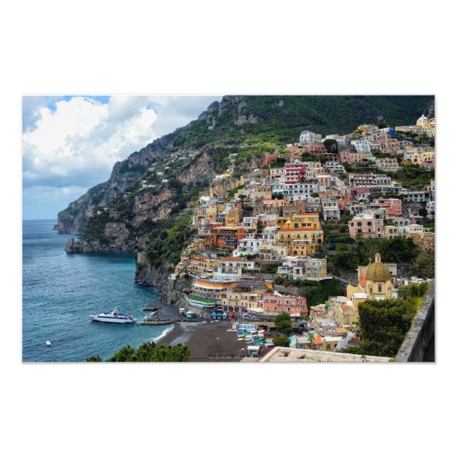 Amalfi Küste Italien Fotodruck (Vorne)