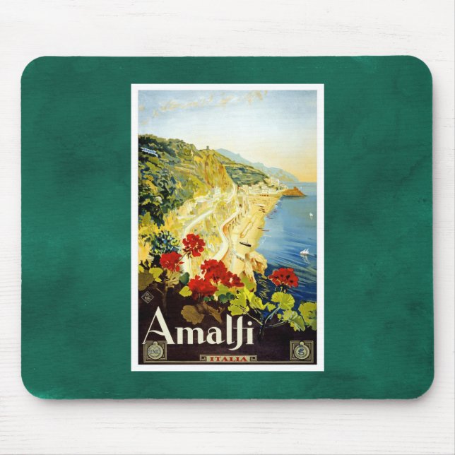 Amalfi Küste, Italien Mousepad (Vorne)