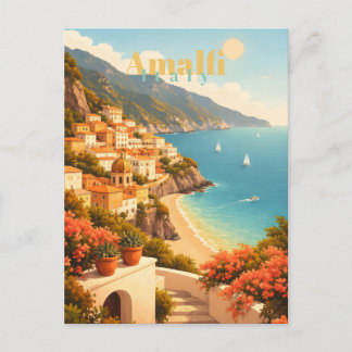 Amalfi-Küste Italien Postkarte
