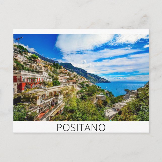 Amalfi Küste, Italien Postkarte Amalfi, positano, (Vorderseite)