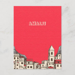 Amalfi-Küste Italien Reise Postkarte