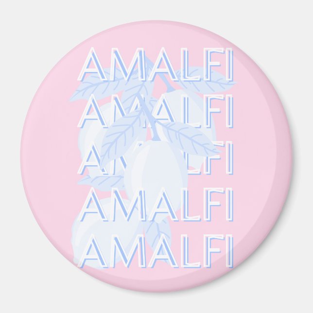 Amalfi Küste, Italien, Reisemöglichkeiten, Preppy Magnet (Vorne)