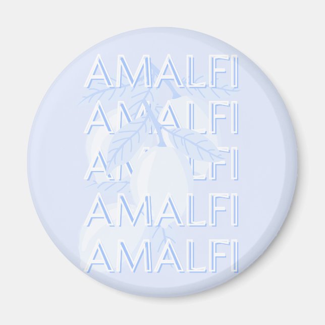 Amalfi Küste, Italien, Reisemöglichkeiten, Preppy, Magnet (Vorne)