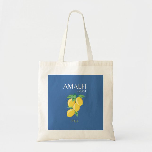 Amalfi Küste, Italien, Reisemöglichkeiten, Retro,  Tragetasche (Vorne)
