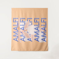 Amalfi Küste, Italien Reisen Kunst, Preppy, Orange