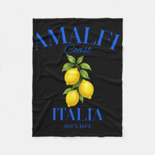 Amalfi-Küste Italien Zitronen Sommer Reise Urlaub  Fleecedecke