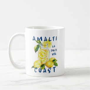 Amalfi-Küste La Dolce Vita – Italienischer Limonce Kaffeetasse