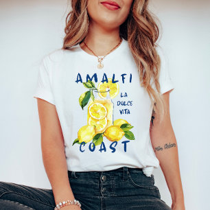 Amalfi-Küste La Dolce Vita – Italienischer Limonce T-Shirt