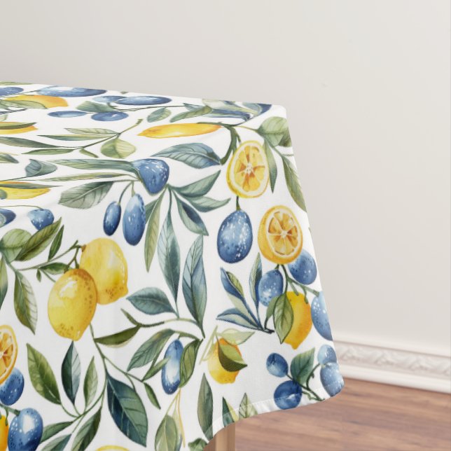 Amalfi Küste Mittelmeer Lemon Tableclout Tischdecke (Beispiel)