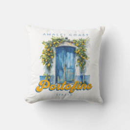 Amalfi Küste Portofino La Dolce Vita Italia Lemons Kissen