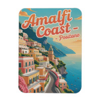 Amalfi Küste Positano Vintag