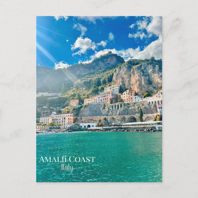Amalfi-Küste Postkarte (Vorderseite)