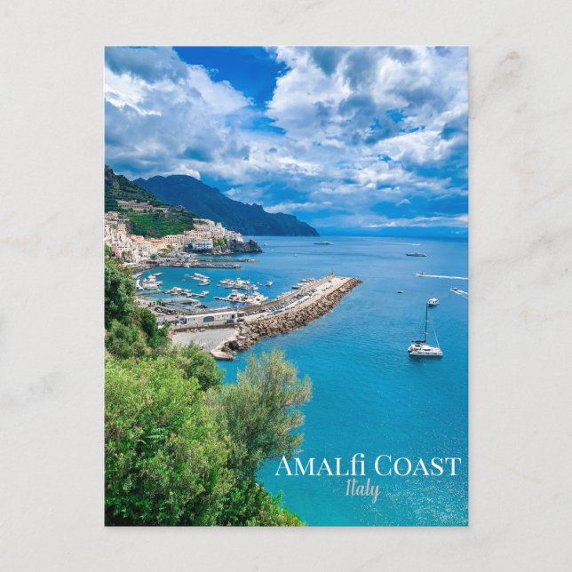 Amalfi-Küste Postkarte (Vorderseite)
