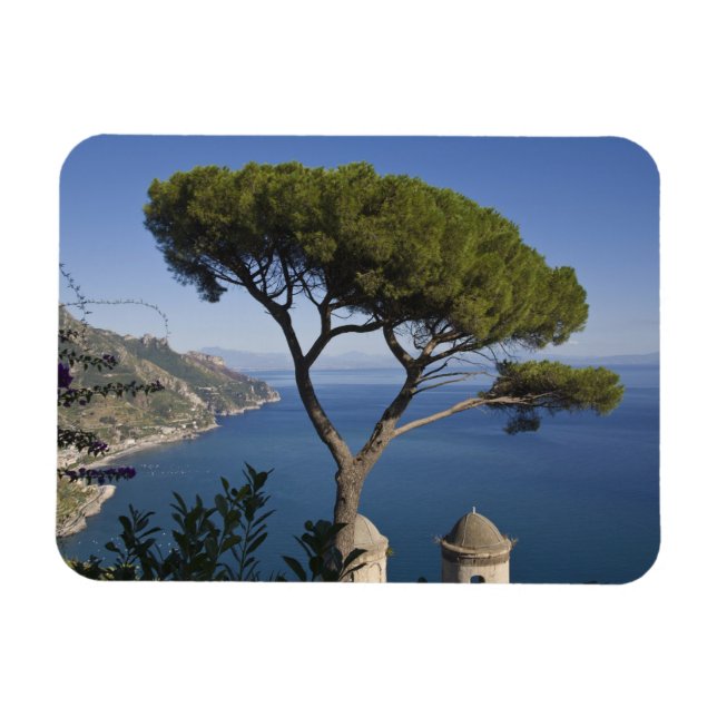 Amalfi-Küste, Ravello, Kampanien, Italien Magnet (Horizontal)