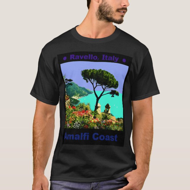 Amalfi-Küste T-Shirt (Vorderseite)