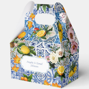 Amalfi-Küste Zitronen Fliesen Italien Geschenkschachtel