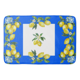Amalfi Küste Zitronen Ozean Blau Badematte