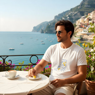 Amalfi-Küsten-Sommer-T-Shirt T-Shirt