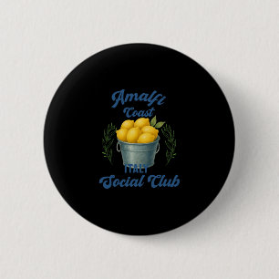Amalfi-Küsten-Sozialclub Italien Souvenir Zitrone  Button