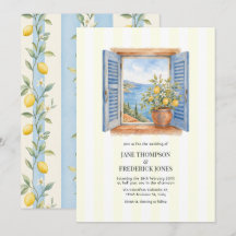 Amalfi-Küsten-Zitrone Italienische Sommerhochzeit