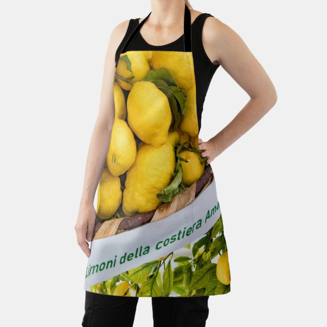 Amalfi Lemon Dream #3 #travel #wall #art Schürze (InSitu)