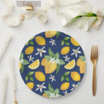 Amalfi Lemon Papierplatte Pappteller<br><div class="desc">Fügen Sie Ihrer nächsten Ansammlung eine Touch italienischen Charme hinzu mit diesen Amalfi Lemon Tellern! Ideal für Brautpartys,  Babyduschen oder für einen Pop im Stil der Stadt. Lassen Sie Ihren Tisch mit diesen lebendigen und eleganten Tellern noch heute aufräumen!</div>