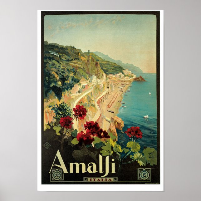 Amalfi Poster (Vorne)