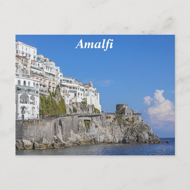 Amalfi Postkarte (Vorderseite)