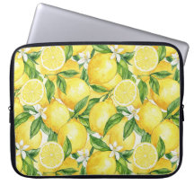 Amalfi Sonnenschein Wasserfarbe Zitronenmuster