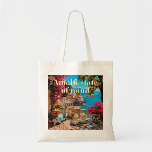 Amalfi State Of Mind La Dolce Vita Illustration Tragetasche