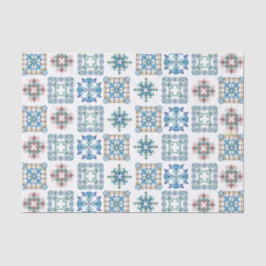 Amalfi Tile Inspired Decorative Seidenpapier