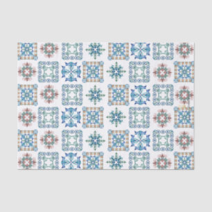 Amalfi Tile Inspiriert dekorativ Seidenpapier