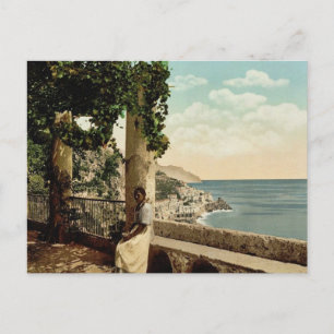 Amalfi, vom Capuccini, Neapel, Italien klassisch Postkarte