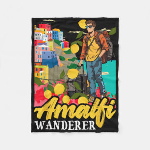 Amalfi Wanderer Italien Amalfiküste Zitrone Reisen Fleecedecke