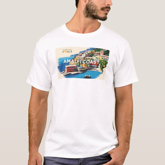 Amalfiküste 1 T-Shirt (Vorderseite)