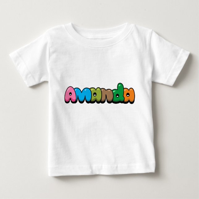 Amanda Baby T-shirt (Vorderseite)