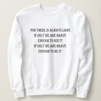 Amanda Gorman "The Hill We Climb" Illustriert Sweatshirt