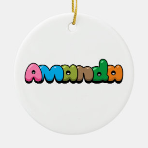 Amanda Keramik Ornament